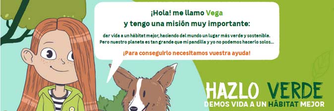 “Hazlo Verde” es un programa de sensibilización medioambiental para alumnos de Primaria