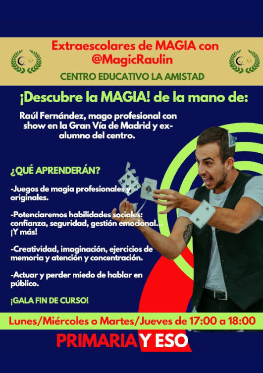 Actividades Extraescolares en Colegio La Amistad: Magia